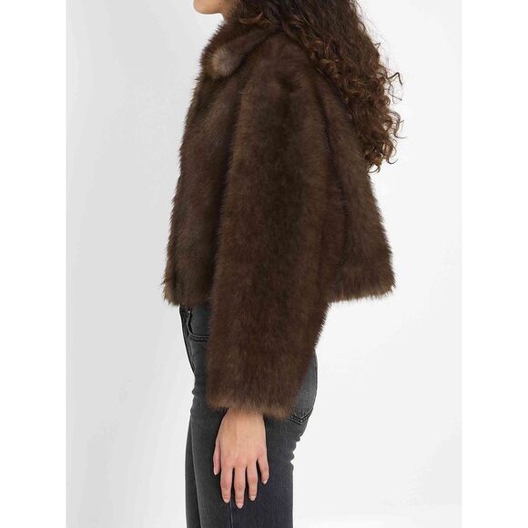 Valentini Women Faux Fur Jacket - Picture 3 of 4